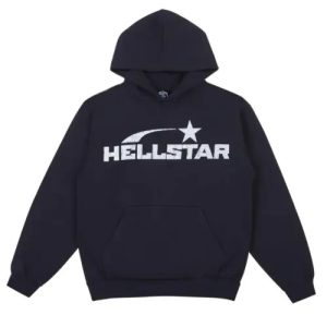 Hellstar Black Yoga Graphic Hoodie