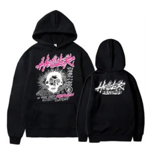 Hellstar Records Heaven Sounds Like Hoodie Black