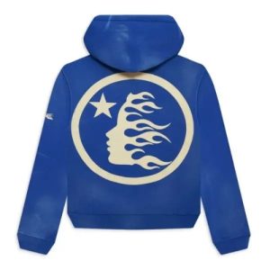 Hellstar No Guts No Glory Hoodie Blue