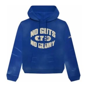 Hellstar No Guts No Glory Hoodie Blue